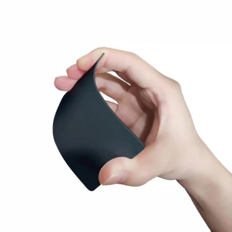 Custom NFC Business Card: UV-Printed Black Plastic, Contactless Sharing