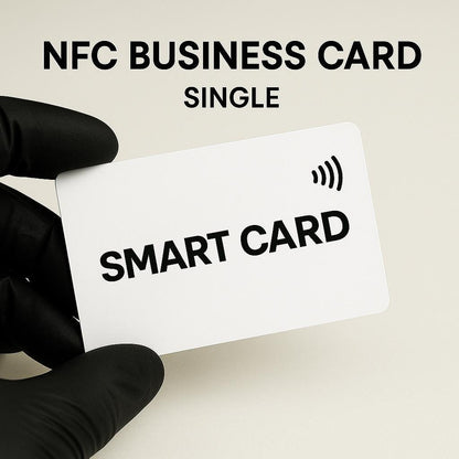 Personalized NFC QR Business Card: Smart Contactless Card for Influencers